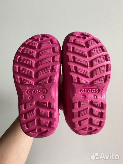 Резиновые сапоги crocs c8