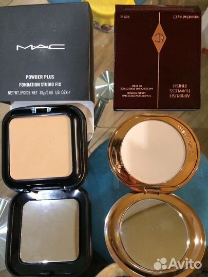 Помада, пудра mac