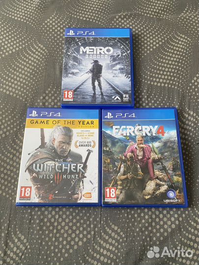 Продам игры на ps4