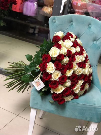 Роза 101. 70 см