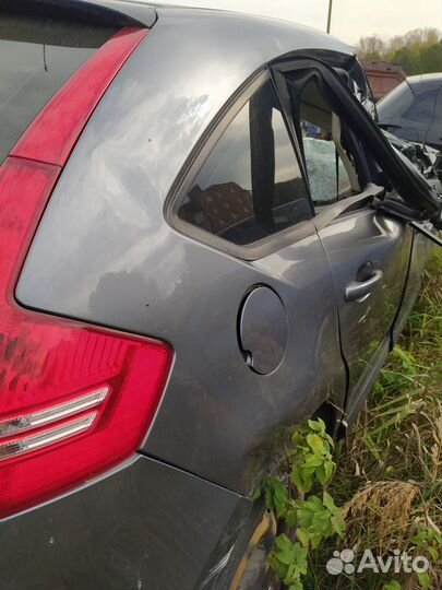 Правое заднее крыло ситроен с4 темно-синее