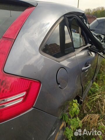 Правое заднее крыло ситроен с4 темно-синее