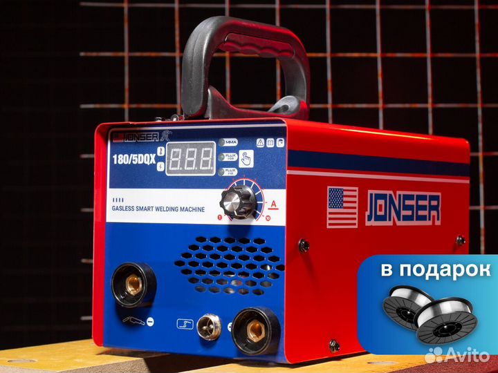 Полуавтомат Сварочный jonser 180/5 DQX с проволоко