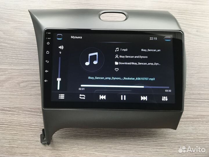 Магнитола Kia Cerato с камерой на Android