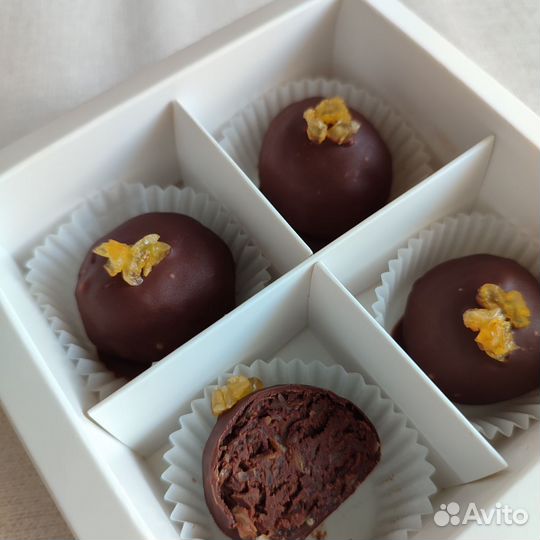Трюфели ручной работы, шоколадные конфеты