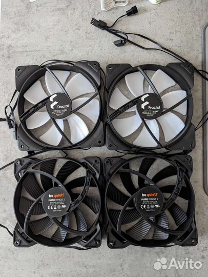 Вентиляторы корпусные 140 be quiet/fractial