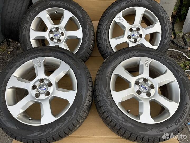 Колеса 17 5/108 зима липучка