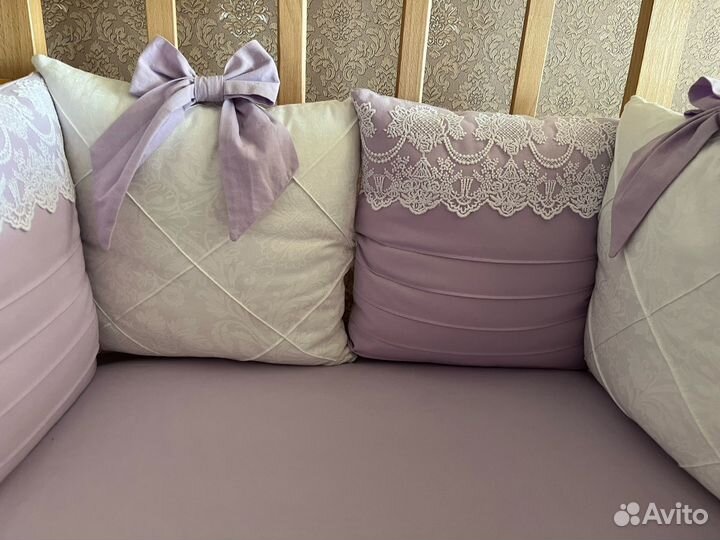 Бортики в детскую кроватку