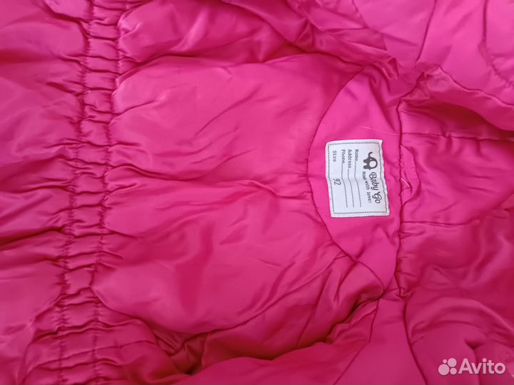 Куртка для девочки 86 92