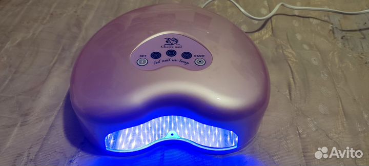 Лёд лампа для сушки ногтей