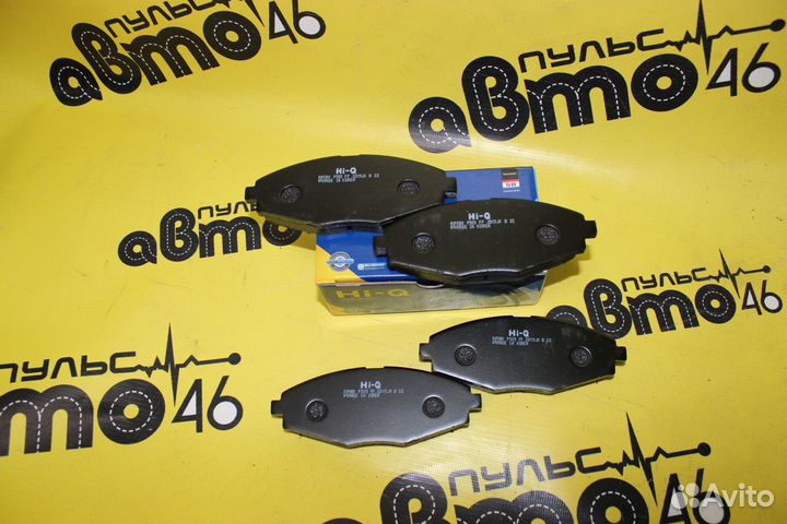 Колодки тормозные передние Nexia Matiz Lanos