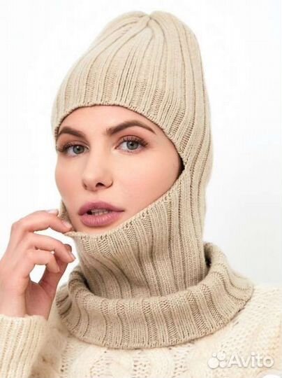 Шапка балаклава женская