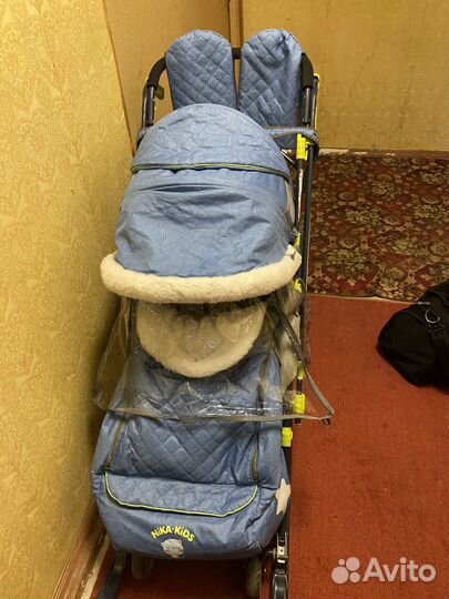 Коляска санки