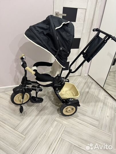 Велосипед с родительской ручкой nika kids