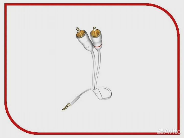Кабель jack 3.5-2xRCA Inakustik Star MP3 0,5м