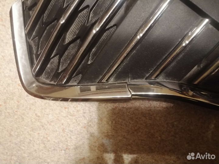 Решетка радиатора hyundai solaris 2