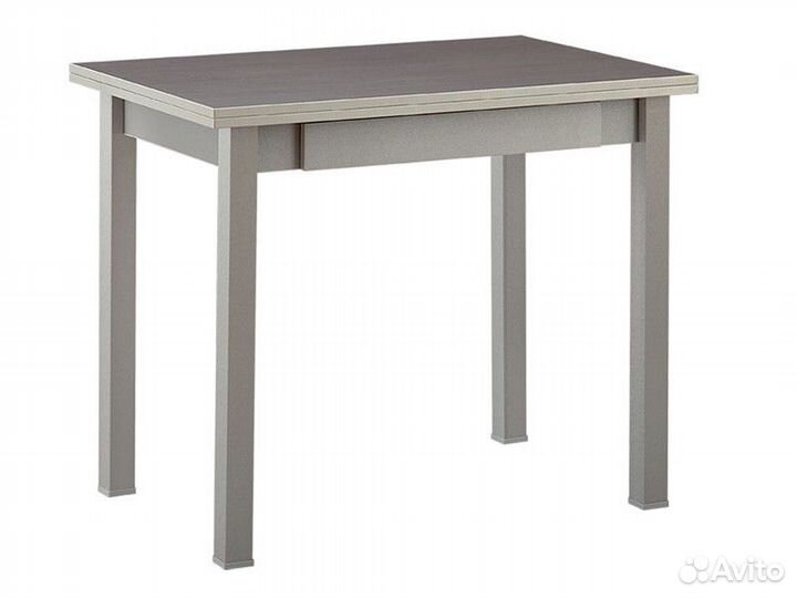 Стол обеденный с ящиком прямая нога 600x900 мм