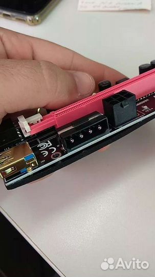 Райзер VER009 USB 3,0 PCI-E VER 009S