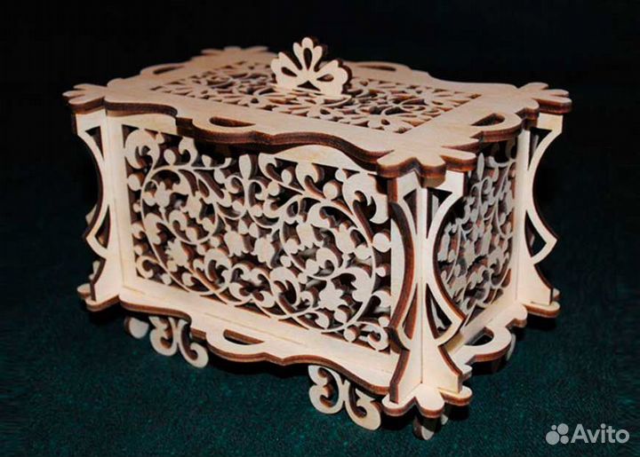 Лазерный раскрой фанеры