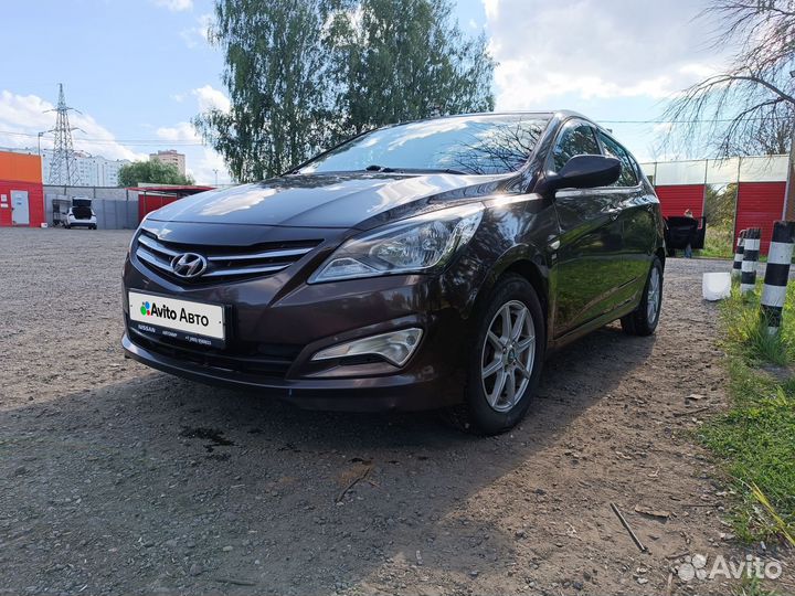 Hyundai Solaris 1.6 МТ, 2015, 115 000 км