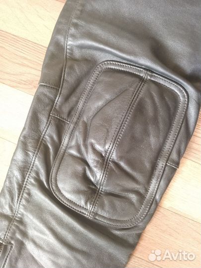 Мотоштаны кожаные унисекс