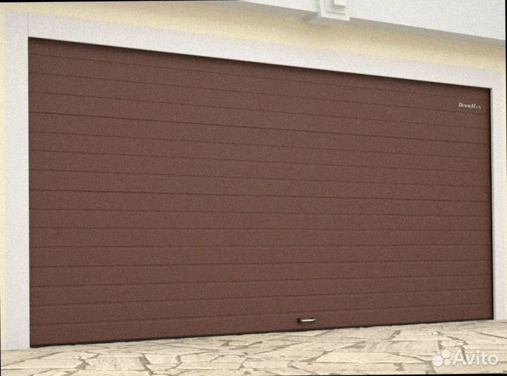 Ворота секционные подъемные