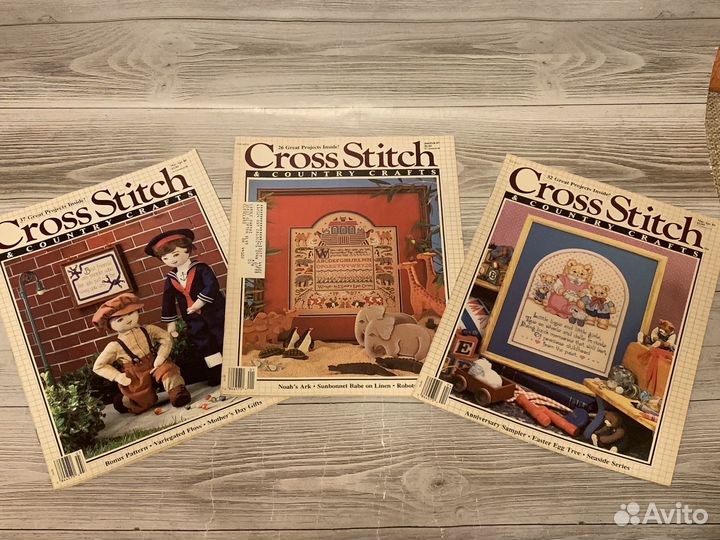 Журналы по вышивке крестом 1986-1989