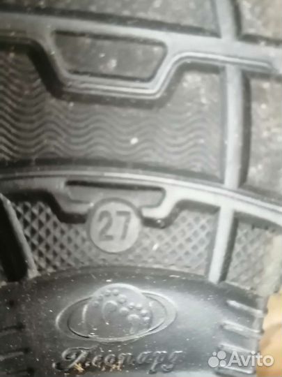 Сапожки детские демисезонные р. 27