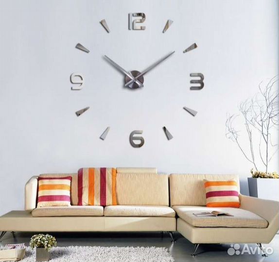 Новые часы настенные 3Д большие