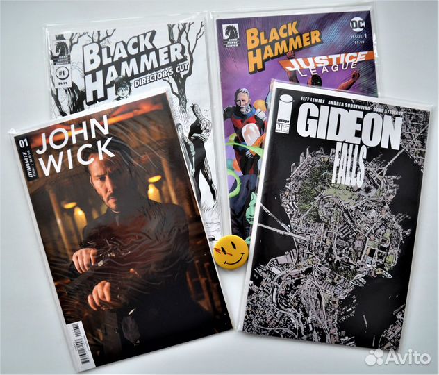 Синглы Black Hammer, Gideon Falls, John Wick