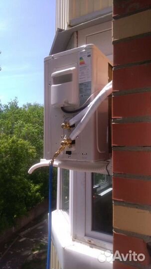 Установка кондиционеров, заправка, ремонт, чистка