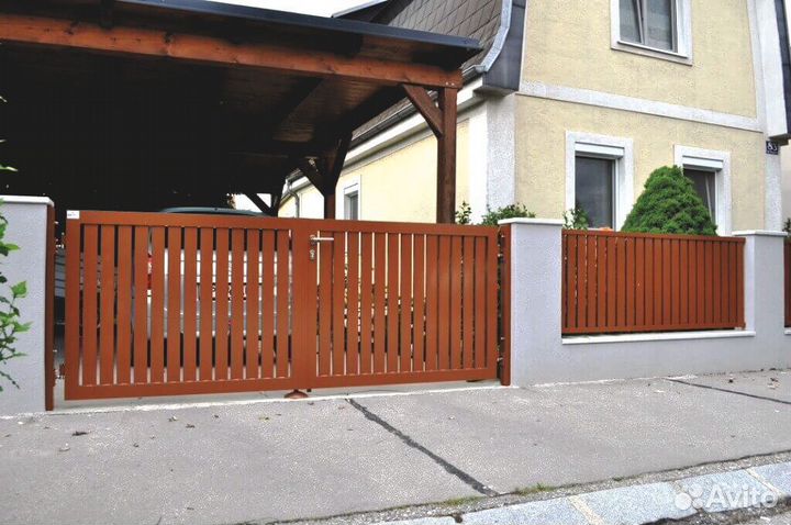 Забор металлический от производителя