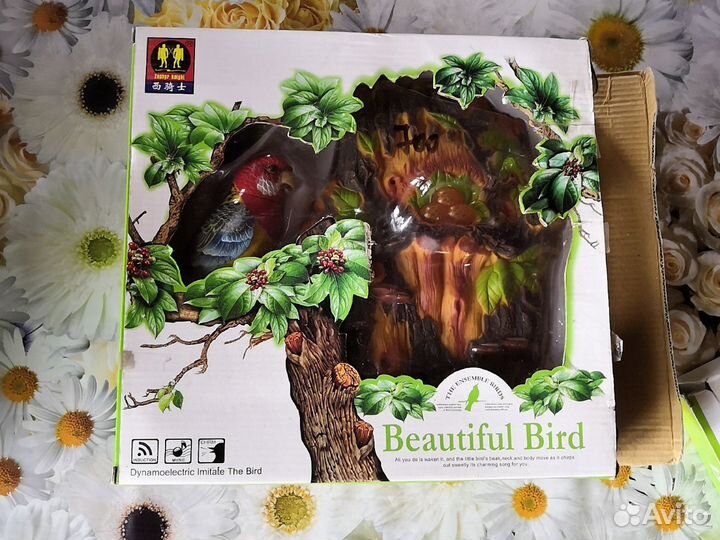 Сувенир поющяя птица