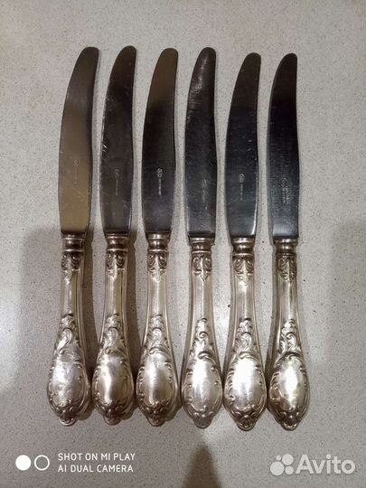 Набор столовых приборов мельхиор СССР