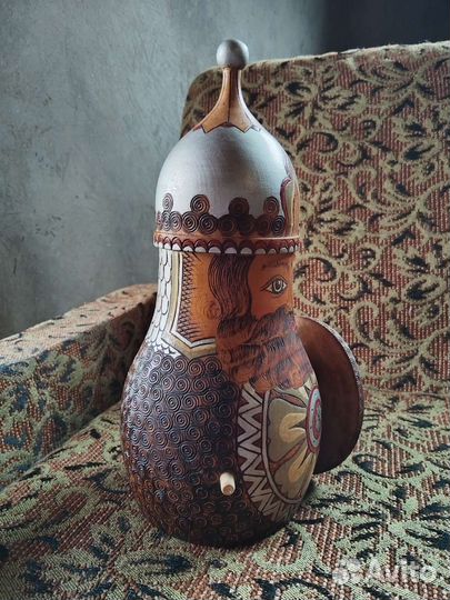 Футляр матрешка-богатырь СССР. Загорск