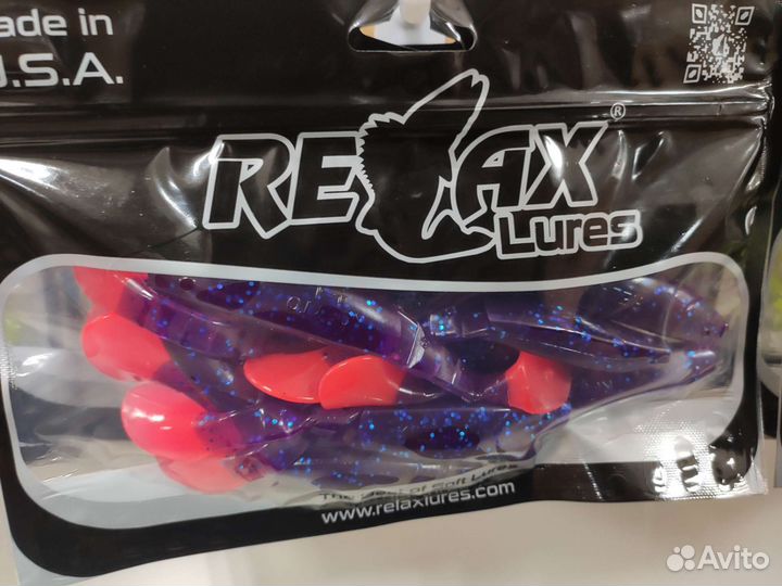 Силиконовые приманки relax 4l