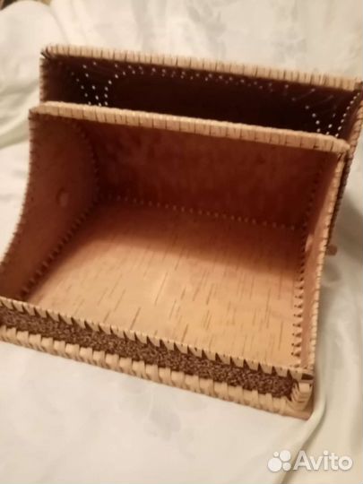 Хлебница из бересты