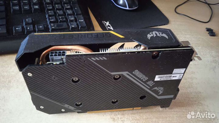 Видеокарта asus TUF Gaming GeForce GTX 1660 super