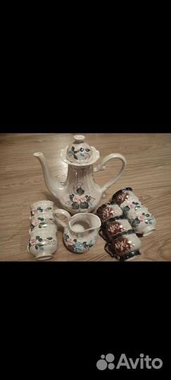 Заварочный чайник(кофейник), молочник(сливочник) +