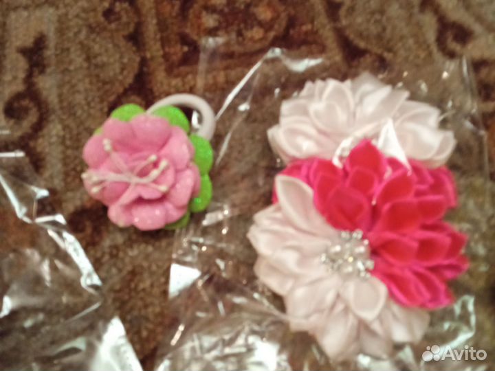 Резинки для волос ручной работы