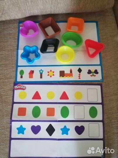 2 набора Play doh Плей До. Развивающие игрушки