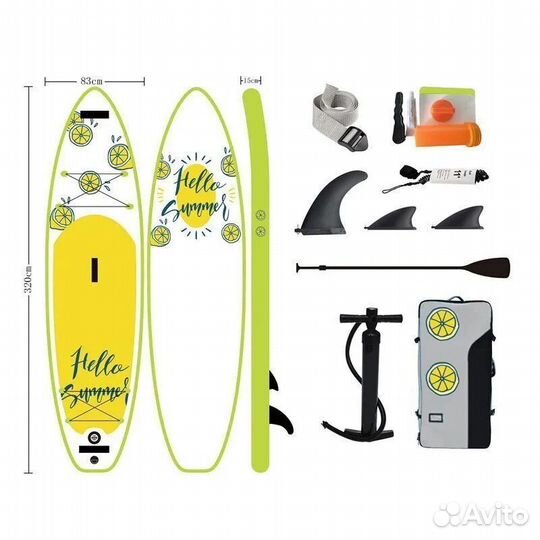 Прогулочная SUP доска Hello Summer 10'6