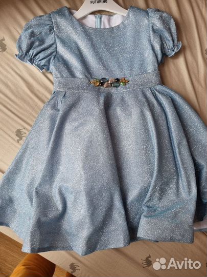 Платье нарядное для девочки 104-122