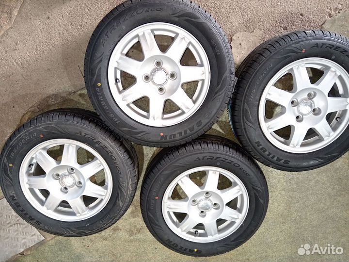 Лето в сборе 185/65р14. Для киа Спектры