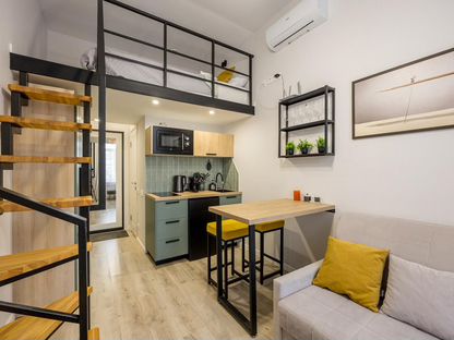 Квартира-студия, 25 м², 2 кровати, Москва