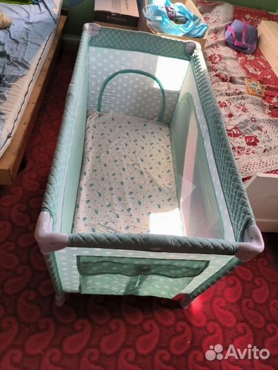 Кроватка манеж складная