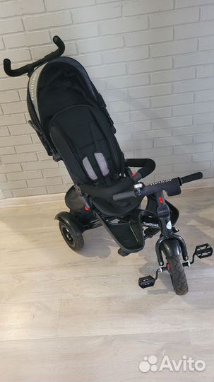 Детский трехколесный велосипед коляска