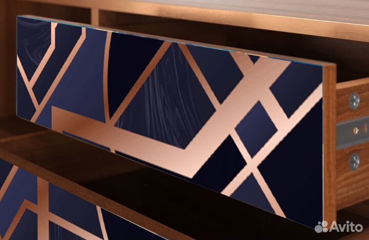 Тв-тумба T4 - Орех - Purple Temple