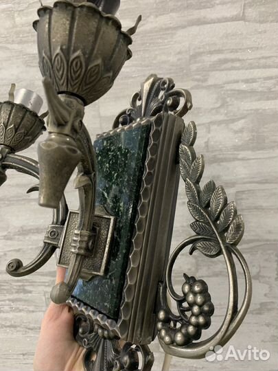 Бра СССР Уральская «Рябинушка» раритет зик