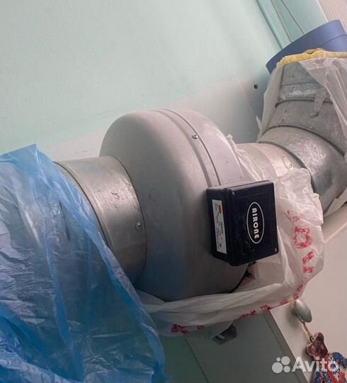 Канальный вентилятор 200 и 250